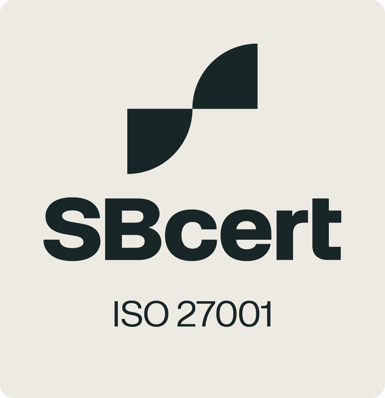 ISO 27001 — SBcert